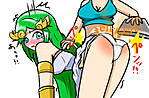 Palutena_spanking