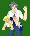 Zatch_spanked_by_the_boy