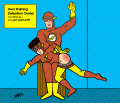 Flash_spanks_Kidflash