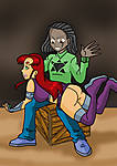 Jango_and_Starfire_by_Archangemon.jpg