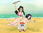 claudia_and_matilda_at_the_beach_commission_by_hotgum-d82zg77.jpg