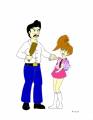 Mishi_cuts_school_1_scolded_by_Uncle_Bill_colored