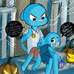 gumball_halloween_spanks