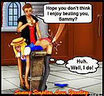 SAMMY_OVER_CANING_BENCH