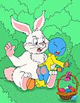 THE_EASTER_BUNNY_AND_BUGGY