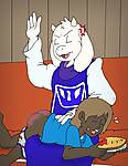 Toriel_and_Chris_