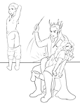 Trouble_With_Thranduil_Part_2_Lineart.png